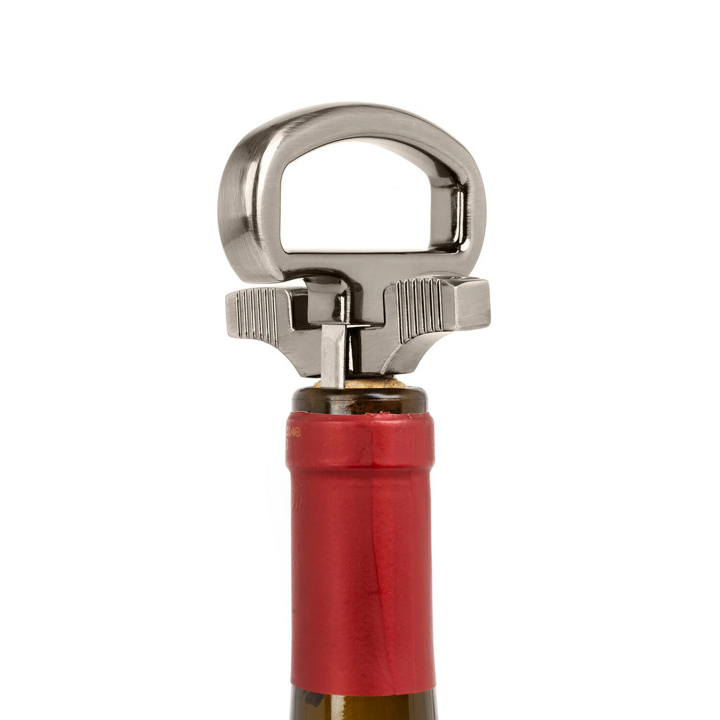 Two-Prong Cork Puller Remover Ah-So Old Wine Opener Multifunction Beer Corkscrew